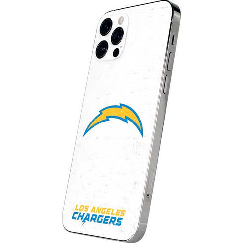 NFL Los Angeles Chargers Distressed iPhone 12 Pro Skin